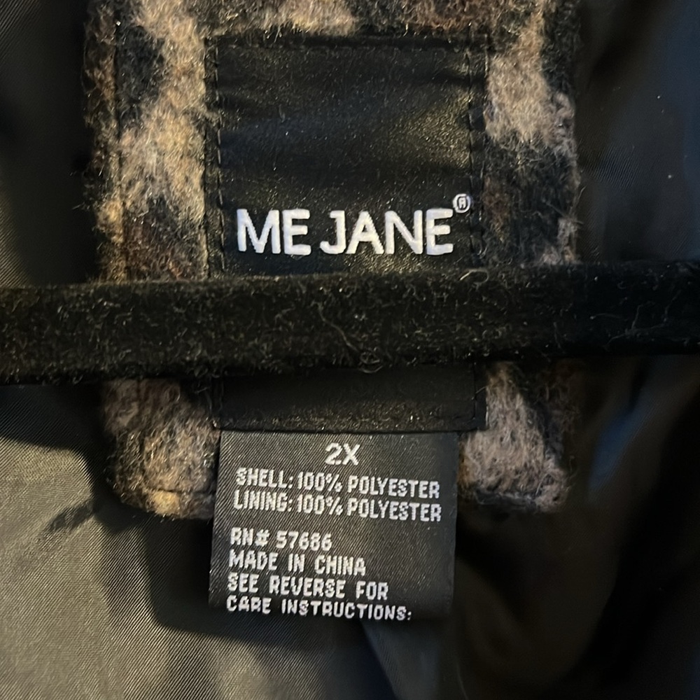 Women’s Pea coat, 2X - Picture 2 of 2